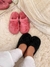 Pantufla peluche (negro) en internet