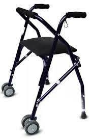 Andador tijera rollator hierro con asiento Andador tijera rollator hierro con asiento