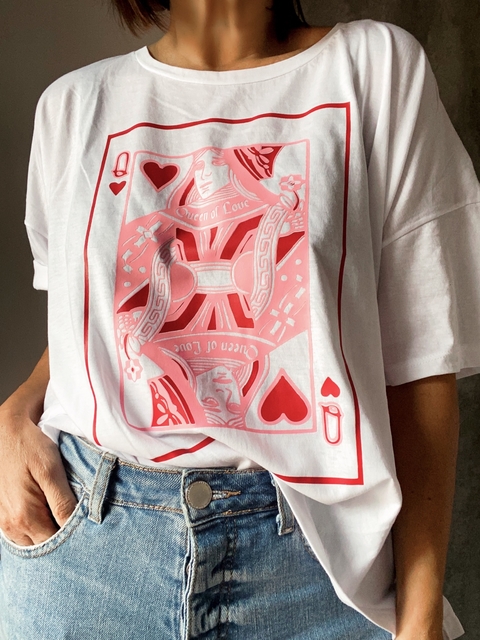 Remera Reina de corazones