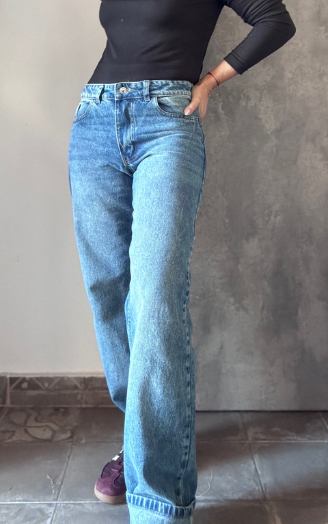 jean recto Desgastado