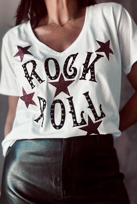 Remera Rock & Roll tachas - buy online