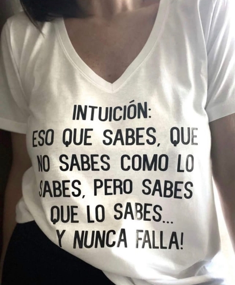 Remera Intuicion