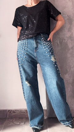 Image of Wide leg glam strass SOLO POR PEDIDO