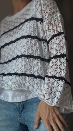 Sweater Aldea - Natalia Dubinsky Customizacion de prendas y Objetos