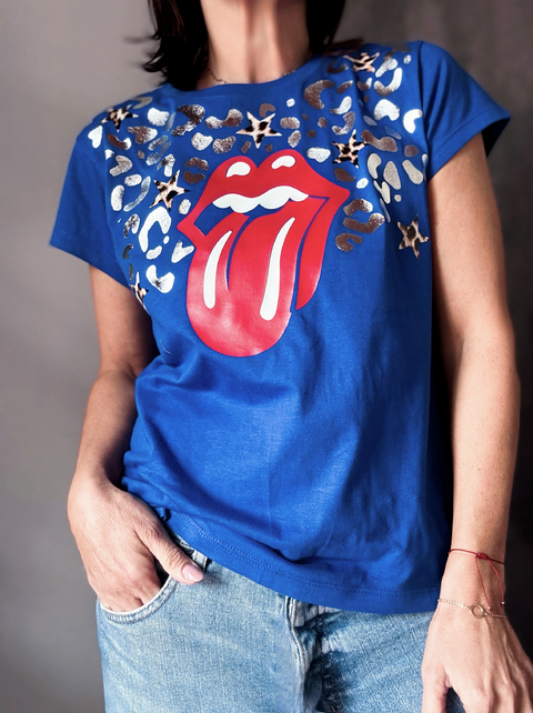 Remera linea Rainbow stones