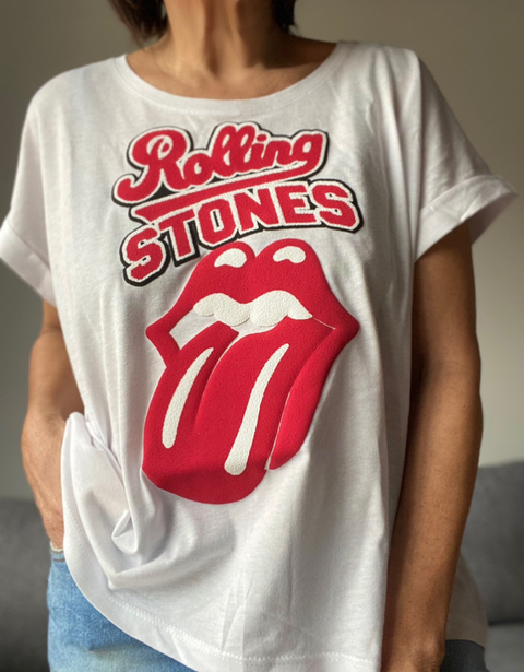 Remera Stones puff Talle unico