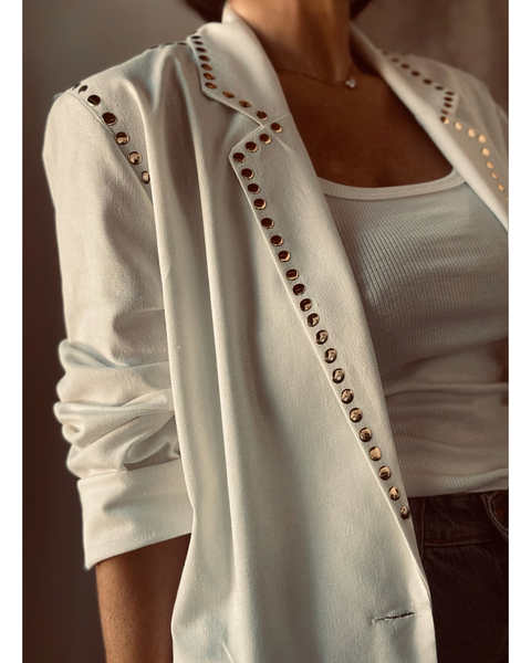 Blazer lino Fresh Tachas