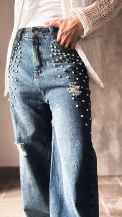 Wide leg glam strass SOLO POR PEDIDO