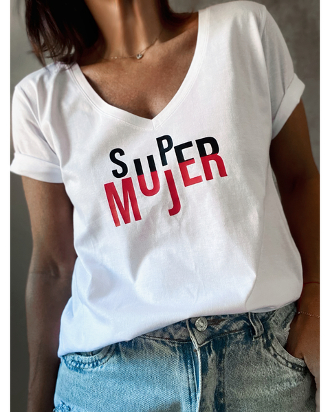 Remera Super Mujer - comprar online