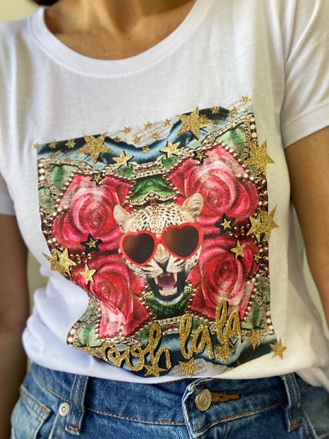 Remera ooh la la collage - buy online