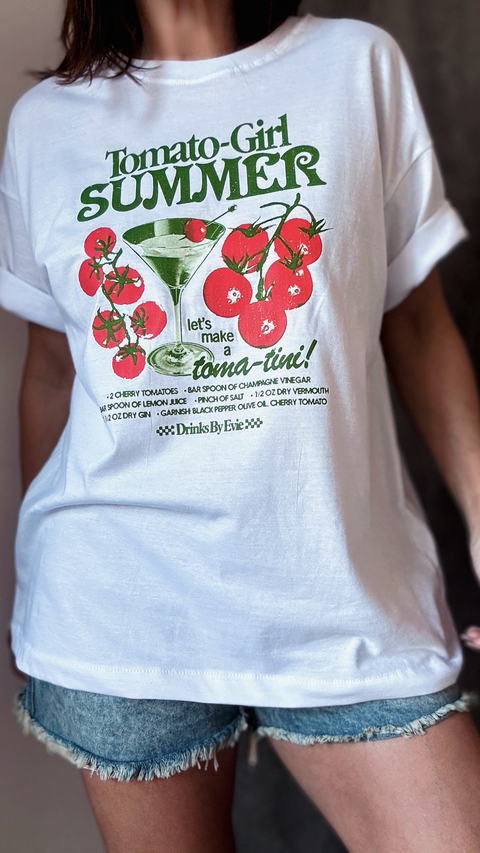 remeron Oversize tomate girl