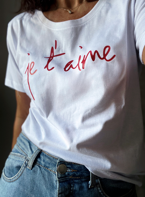 Remera je t' aime