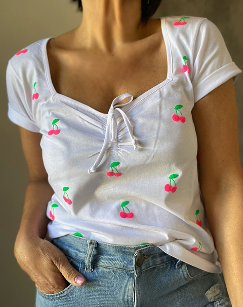 Remera Zanzibar cherry