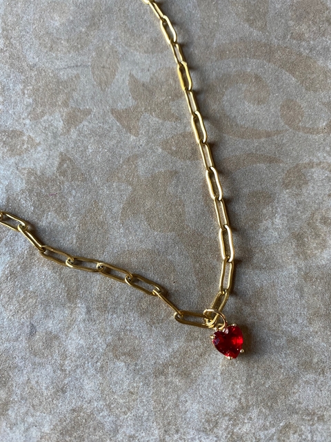 Cadena corazón baby art 168