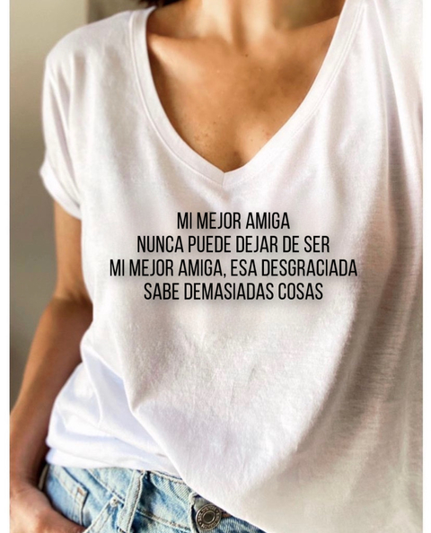 Remera Mi mejor amiga