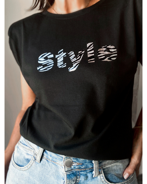 Remera Hombreras style/ charm