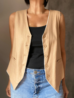 Chaleco sastrero Fresh - Natalia Dubinsky Customizacion de prendas y Objetos