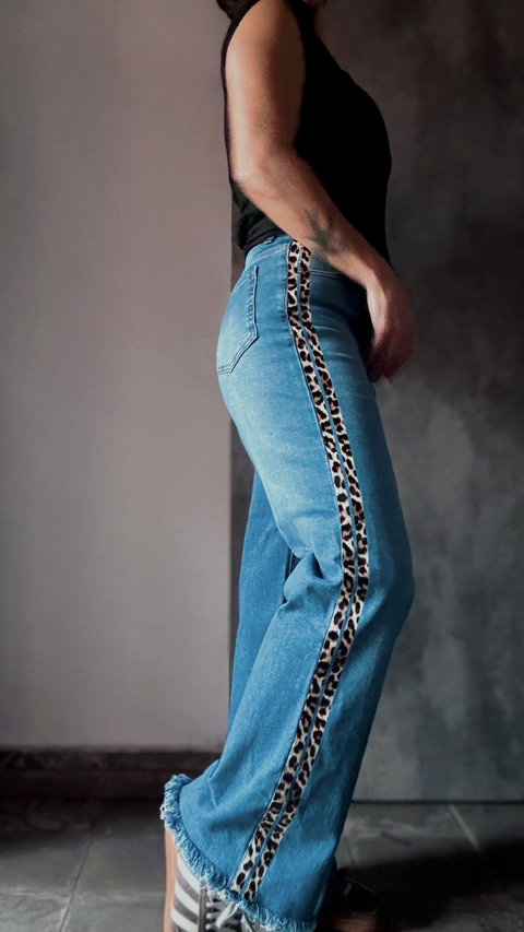 Wide Leg Sporty print