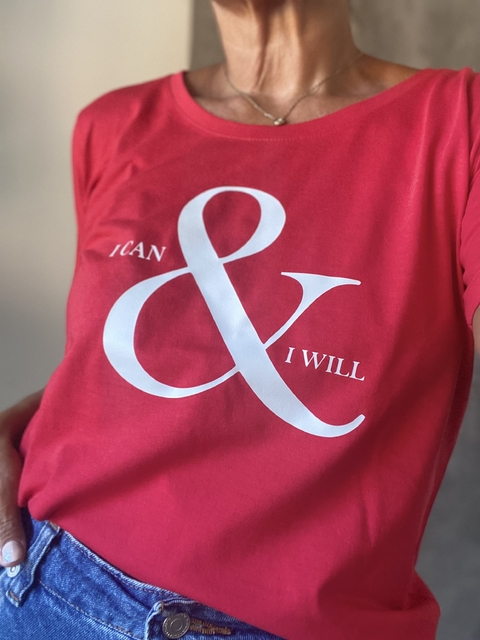 Remera I can & I will