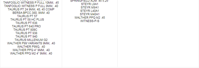 Coldre Bélica Velado Universal - Preto - Canhoto - loja online