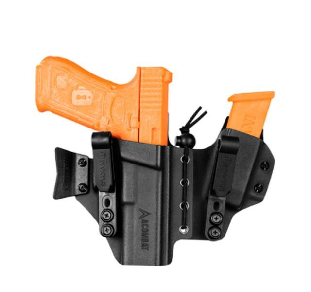 Coldre Invictus Kydex Glock Sidecar IWB - ACombat Coldre Invictus Kydex Glock Sidecar IWB - ACombat