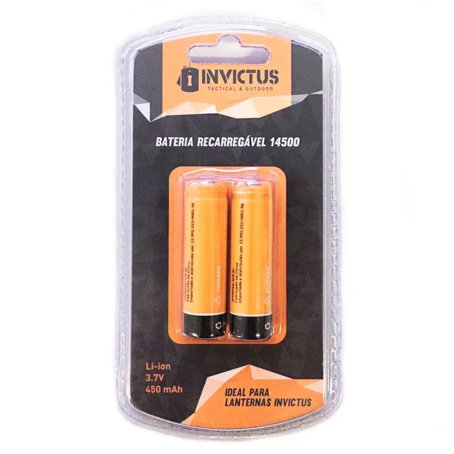 Bateria Recarregavel Invictus 14500 - comprar online