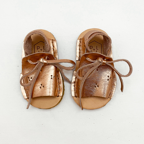 Sandalia Blossom Bebés Cobre