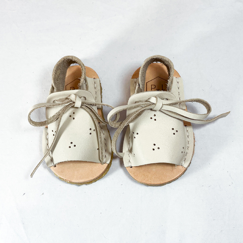 Sandalia Blossom Bebés Blanco Antiguo