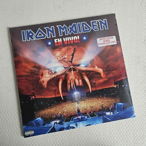 Iron Maiden - En Vivo! Vinil Duplo Picture 2012