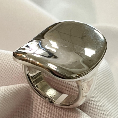 ANILLO PLATA INFLADA MODELO JOSEFINA SK750