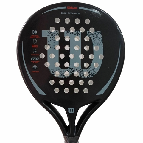 Paleta Paddle Padel Wilson Rush Evolution + Regalos