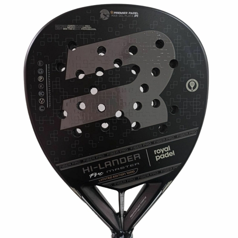 Paleta Paddle Royal Padel Highlander Fiber Pro + Regalos!