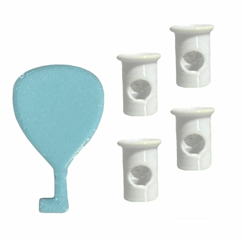 Antivibradores Balanceador Paleta Padel Paddle Class One X 4