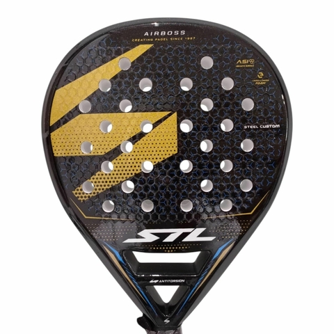 Paleta Padel Paddle Steel Custom Air Boss + Regalos!