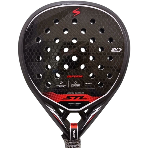 Paleta Padel Paddle Steel Custom Imperia Carbono + Regalos!