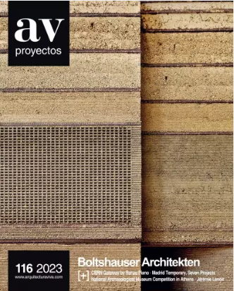 AV PROYECTOS 116 - BOLTSHAUSER ARCHITEKTEN