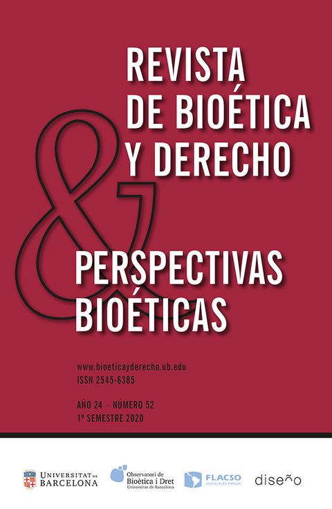 PERSPECTIVAS BIOÉTICAS N° 52 - Editorial Nobuko Diseño