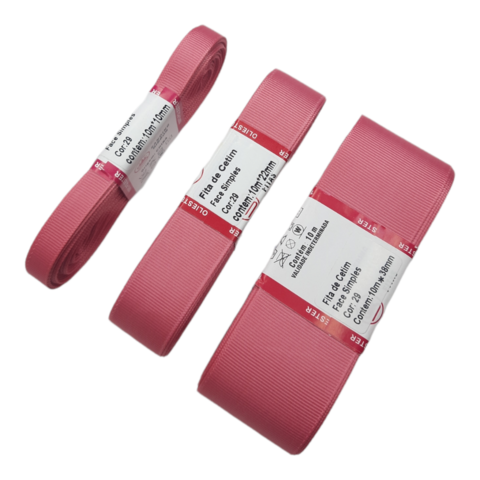 FITA GORGURÃO SANDING - 029 - rosa (10 metros)