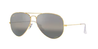 Ray Ban Aviador Polarizado Chromance 3025 9196G3 en internet