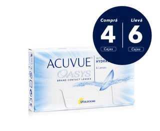 Acuvue Oasys x 6 cajas (x 36 lentes) Acuvue Oasys x 6 cajas (x 36 lentes)