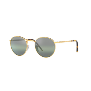 Ray Ban New Round Chromance Polarizado 3637 9196G4 53 Ray Ban New Round Chromance Polarizado 3637 9196G4 53