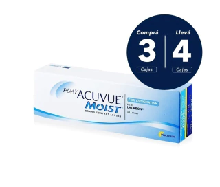 Acuvue 1 Day Moist para Astigmatismo x 4 cajas (x 120 lentes) Acuvue 1 Day Moist para Astigmatismo x 4 cajas (x 120 lentes)