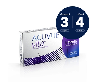 Acuvue Vita x 4 cajas (x 24 lentes) Acuvue Vita x 4 cajas (x 24 lentes)
