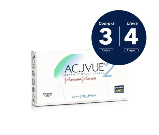 Acuvue 2 x 4 cajas (x 24 lentes) Acuvue 2 x 4 cajas (x 24 lentes)