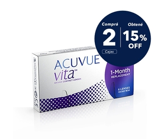 Acuvue Vita 2 cajas (x 12 lentes) Acuvue Vita 2 cajas (x 12 lentes)