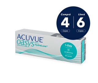Acuvue Oasys 1 Day x 6 Cajas (x 180 lentes) Acuvue Oasys 1 Day x 6 Cajas (x 180 lentes)