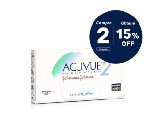 Acuvue 2 x 2 cajas (x 12 lentes) Acuvue 2 x 2 cajas (x 12 lentes)