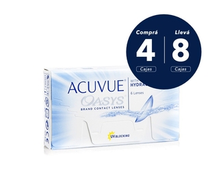 Acuvue Oasys 8 cajas (x 48 lentes) Acuvue Oasys 8 cajas (x 48 lentes)