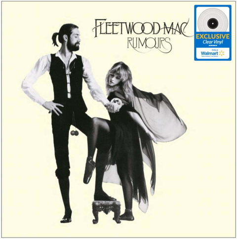 FLEETWOOD MAC LP RUMORS VINIL CLEAR 2019 WALMART EXCLUSIVE