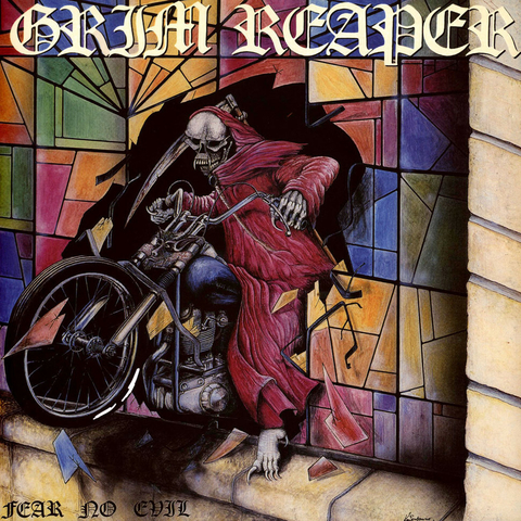 GRIM REAPER LP FEAR NO EVIL VINIL CLEAR 2022